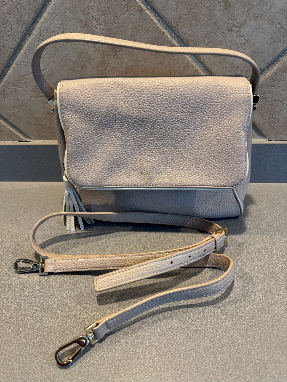 Kate Spade Pebbled Leather Crossbody Bag - Picture 5 of 7